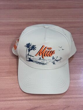 MÜV Miami Coastal Cruiser Hat Florida’s Finest Tan Adjustable Cap NEW